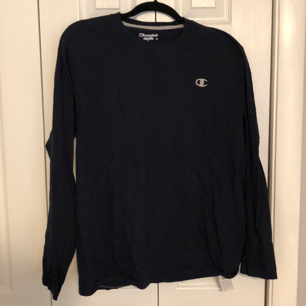 Champion Navy Blue Long Sleeve